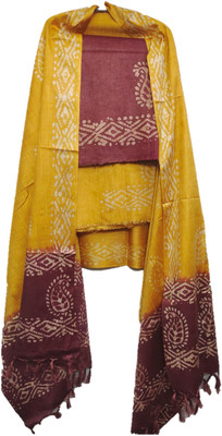 HAIDER ALI AND SONS Cotton Blend Printed Salwar Suit Material