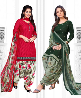 Caoimhe Crepe Printed Salwar Suit Material