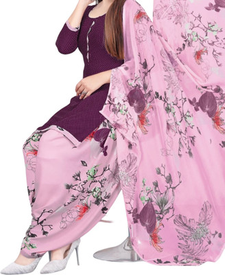 THIRA Crepe Printed Salwar Suit Material