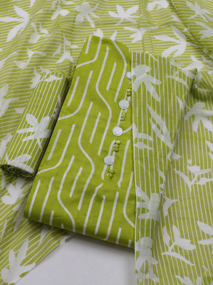 Meghdoot Textiles Pure Cotton Printed Salwar Suit Material