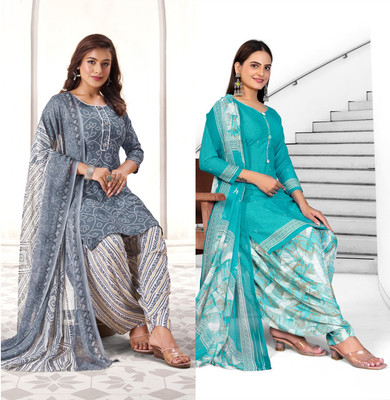 SEWDHAGA Crepe Self Design Salwar Suit Material