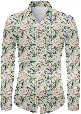 SJY Cotton Silk Printed Shirt Fabric