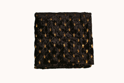 Durga Velvet Embroidered Blouse Material