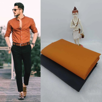 Rekag Polycotton Solid Shirt & Trouser Fabric
