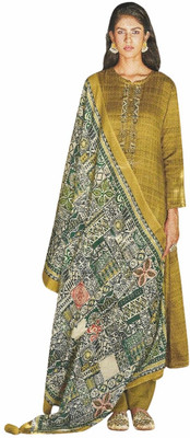 Soul Essence Wool Embroidered Salwar Suit Material