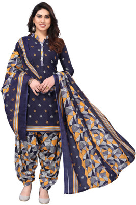 Rajnandini Cotton Blend Printed Salwar Suit Material