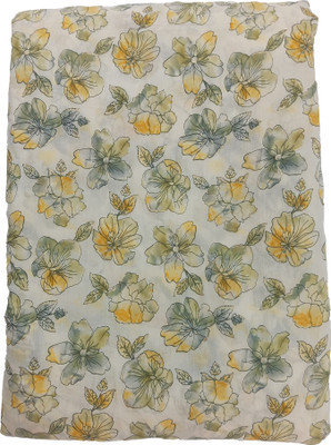 LCX Muslin Floral Print Kurta Fabric