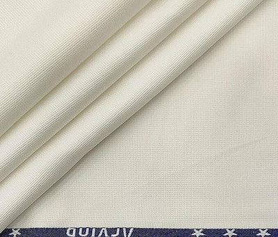 Arvind Pure Cotton Self Design Trouser Fabric