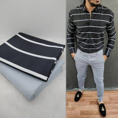 NILKHANTHFABRIC Polycotton Printed Shirt & Trouser Fabric