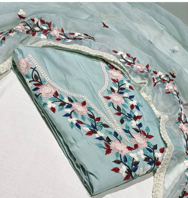 Goyal Trading Pure Cotton Self Design Salwar Suit Material