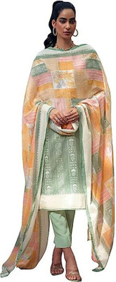 HouseOfCommon Cotton Blend Printed Salwar Suit Material