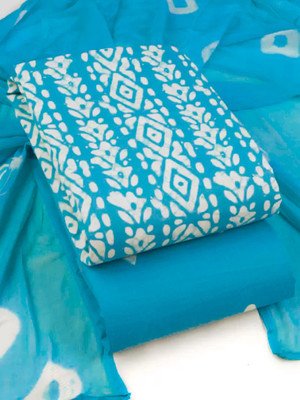 Clemira Cotton Blend Floral Print Salwar Suit Material