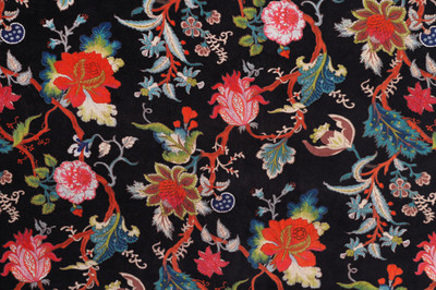 Ravaiyaa - Attitude Is Everything Velvet Floral Print Multi-purpose Fabric