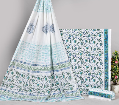 NISHIRE Pure Cotton Printed Salwar Suit Material