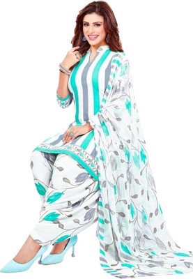lucas Crepe Printed Salwar Suit Material