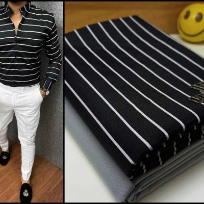 Rekag Polycotton Striped Shirt & Trouser Fabric