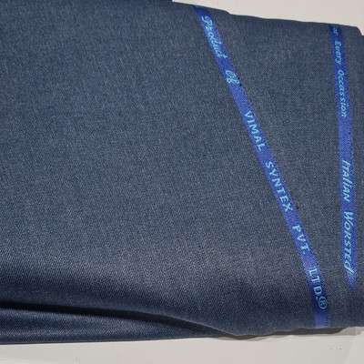 VIMAL SUITING Polycotton Solid Trouser Fabric