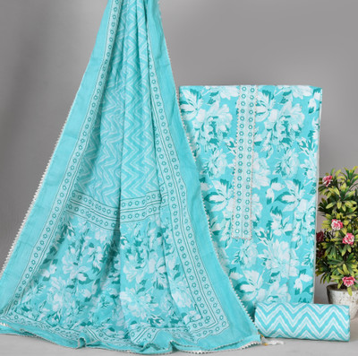 Hastkala Pure Cotton Printed Salwar Suit Material