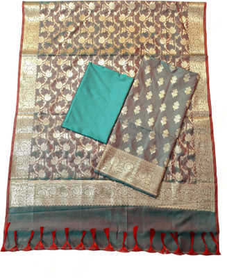 The SDF India Art Silk Printed Salwar Suit Material