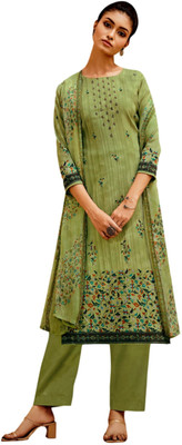 Rosniya Wool Embroidered Salwar Suit Material