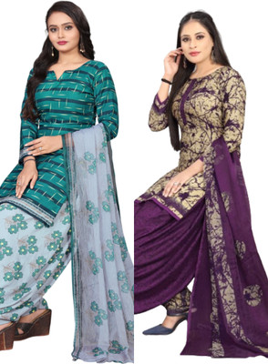 HouseOfCommon Cotton Blend Printed Salwar Suit Material