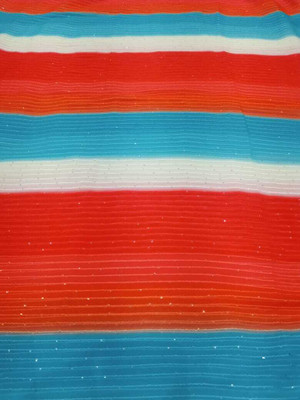 SATKAAR FASHIONS Georgette Printed Multipurpose Running Fabric