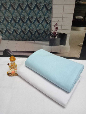 Jai Khodiyar Fashion Cotton Blend Solid Shirt & Trouser Fabric