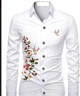 PV TRENDZ Polycotton Printed Shirt Fabric