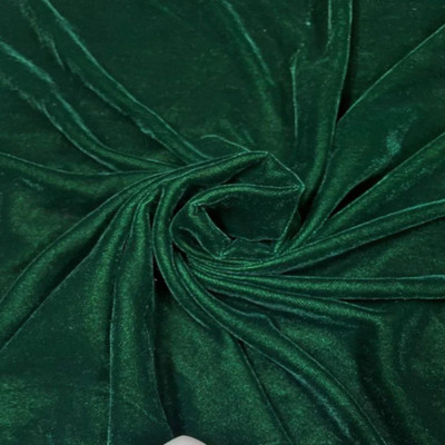 Hometail Velvet Solid Multi-purpose Fabric