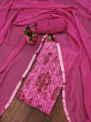 Divastri Georgette Printed Salwar Suit Material