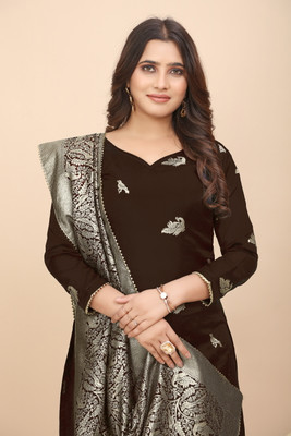SHREE HARI FAB Art Silk Self Design Kurta & Palazzo Material