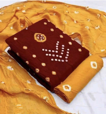 RAVI JANKI Viscose Rayon Dyed Salwar Suit Material