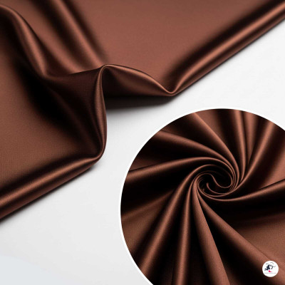 SHINING FASHION CLUB Satin Solid Multi-purpose Fabric