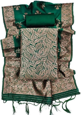 MAPRI Art Silk Printed Salwar Suit Material