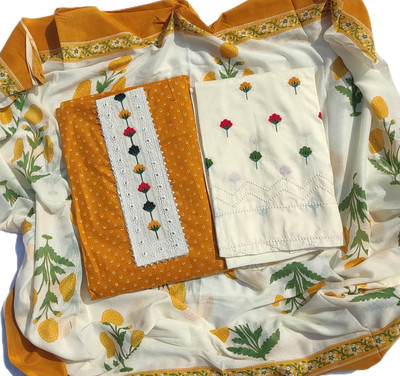 GC80 BY GAURI COLLECTION Pure Cotton Printed Salwar Suit Material