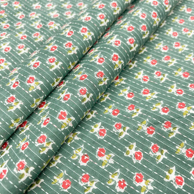 LCX Pure Cotton Floral Print Multi-purpose Fabric