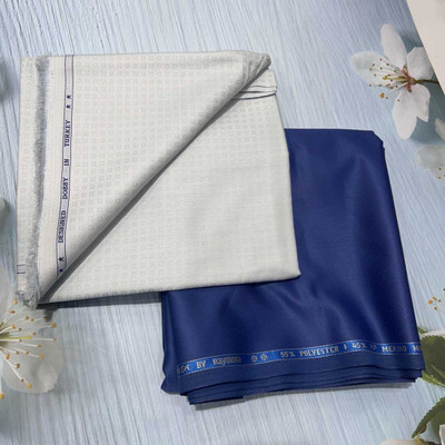 Raymond Pure Cotton Solid Shirt & Trouser Fabric