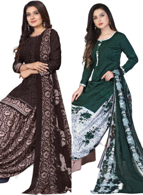 HouseOfCommon Cotton Blend Printed Salwar Suit Material