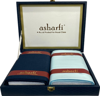 Asharfi Polycotton Solid Shirt & Trouser Fabric