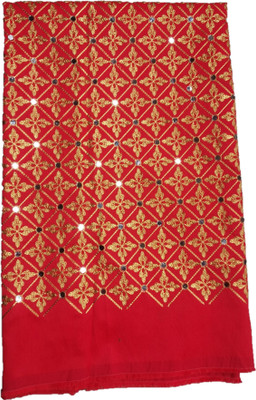 HouseOfCommon Silk Blend Embellished Blouse Material