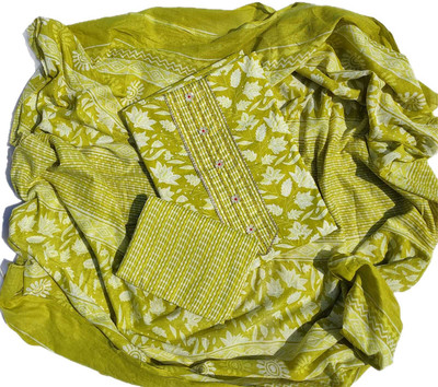 GC80 BY GAURI COLLECTION Cotton Blend Printed Salwar Suit Material