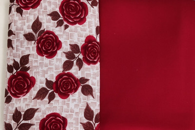 SHREYA SYNTHETICS Crepe Floral Print Kurta & Palazzo Material