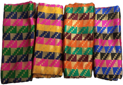 Cotton colors Cotton Silk Self Design Blouse Material
