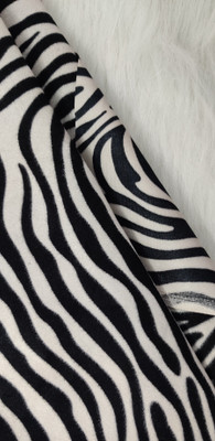 Thixie Velvet Self Design Multi-purpose Fabric