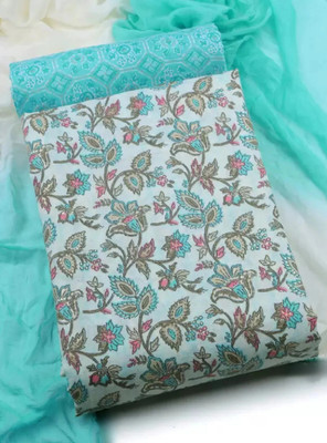 HouseOfCommon Cotton Blend Printed Salwar Suit Material