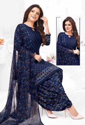 MAHAKLI CREATION Crepe Printed Salwar Suit Material