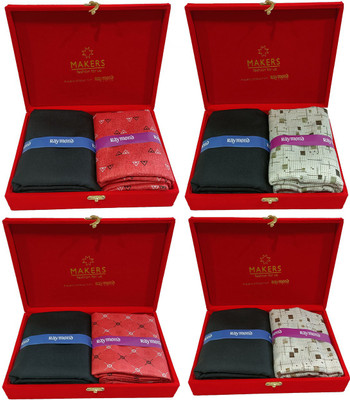 Raymond Cotton Blend Printed Shirt & Trouser Fabric