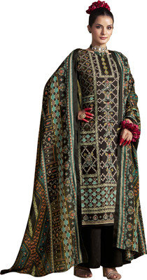 DRAVINAM Trends Viscose Rayon Printed Salwar Suit Material