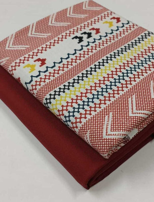 WELE DERBIES Cotton Blend Printed Shirt & Trouser Fabric