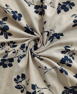 MUSKAN FASHION Pure Cotton Floral Print Kurta Fabric